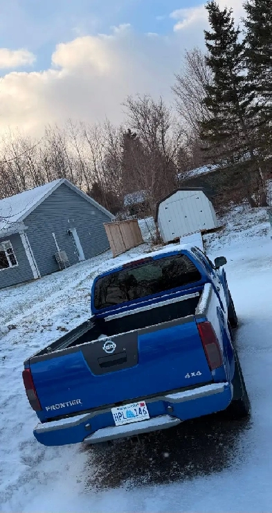 2012 Nissan Frontier  Blue Pickup Truck