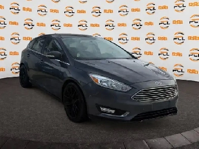 2016 Ford Focus Titanium Low Km LOADED Bcam Hseat Nav Rstart