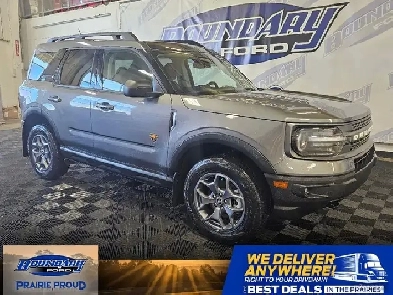 2022 Ford Bronco Sport BADLANDS PREMIUM PKG 20  MOONROOF  HTD