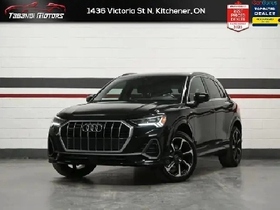 2024 Audi Q3 Progressiv No Accident S-Line Ambient Lighting Pano Image# 1