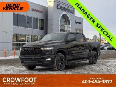 2026 Ram 1500 Express  BLACK APP PKGE  HURRICANE TWIN TURBO