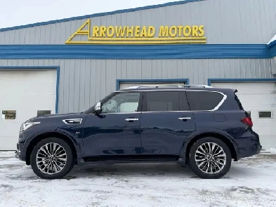 2019 Infiniti QX80 4WD | 360 Cameras | Brown Leather Interior Image# 1
