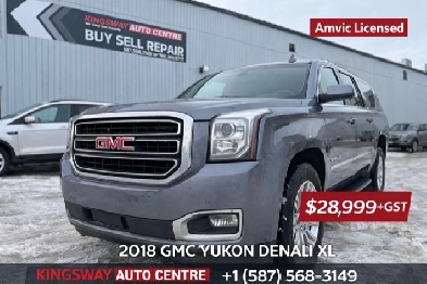 2018 GMC YUKON XL SLE  FULLSIZE SUV  8 PASSENGER
