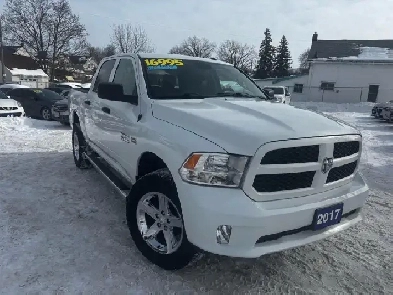 2017 RAM 1500 Express, Full Crew Cab, 4 Wheel Drive, HEMI,5.5 Ft Image# 1