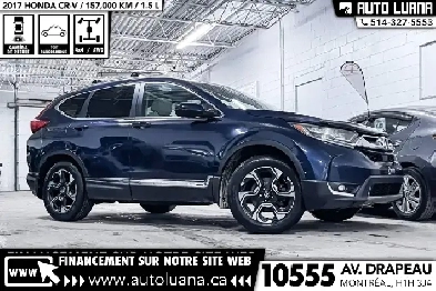 2017 HONDA CR-V Touring AWD/CAMERA/NAVI/CUIR/PUSH START/CARPLAY Image# 1