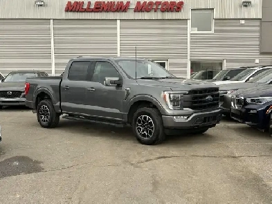 2021 Ford F-150 LARIAT ECOBOOST SUPERCREW 4X4/NAVI/B.CAM/FINANCI Image# 1