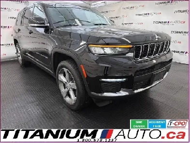 2021 Jeep Grand Cherokee L Limited 4X4-Pano Roof-360 Camera-Cool Image# 1