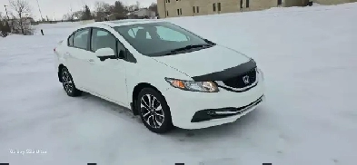 2014 honda civic sports ex taffeta white Image# 1