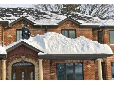 DÉNEIGEMENT DE TOITURES  Pas correct. PARFAIT. Image# 1