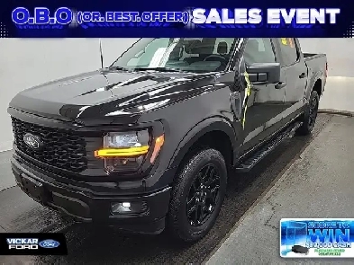 2024 Ford F-150 STX 4WD Black Edition Low Kms Image# 1