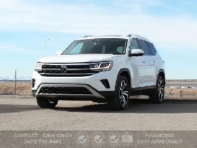 2023 VOLKSWAGEN ATLAS | AWD | HIGHLINE | CAPTAIN SEATS | LOADED Image# 1