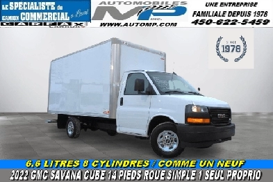 2022 CHEVROLET EXPRESS 3500 CUBE 14 PIEDS ROUE SIMPLE / 6.6 LITR Image# 1