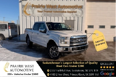 2016 Ford F-150 Lariat Crew Cab 3.5L V6 - No Accident Image# 1