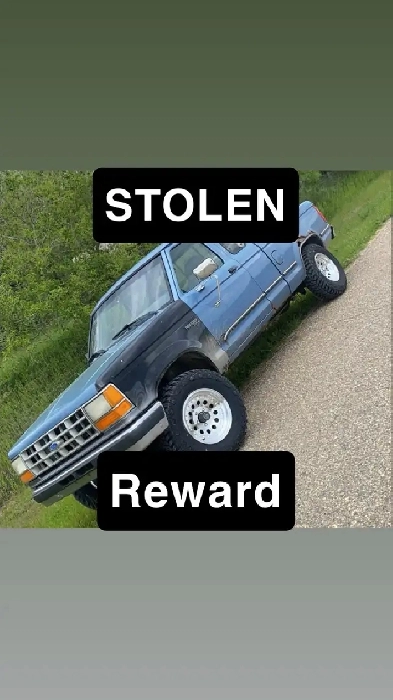 Stolen truck reward if found. Image# 1