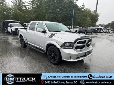 2013 Ram 1500 Sport / Crew Cab / 5'7' Box / 4x4 / Leather Image# 1
