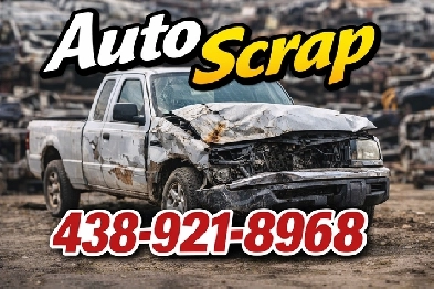 J’ACHÈTE AUTOS POUR SCRAP – PAIEMENT COMPTANT – REMORQUAGE Image# 1