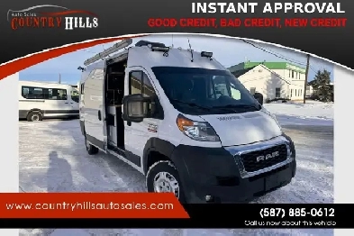 2019 Ram ProMaster Cargo 2500 Van W/159 FULL CAMPER VAN Image# 1
