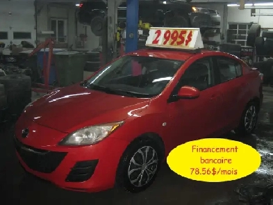 2010 Mazda Mazda3 GX PETIT BUDGET !! Image# 1