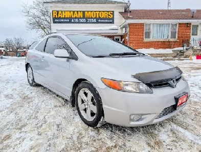 2008 Honda Civic 2dr Auto LX | Clean title! | Sun-roof! | CERT Image# 1