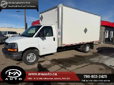 2020 Chevrolet Express Cutaway 3500 16 Ft. Cube van - Comes with Image# 1