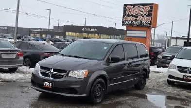 2016 Dodge Grand Caravan MINIVAN, 7 PASSENGER, ONLY 184KMS, CERT Image# 1