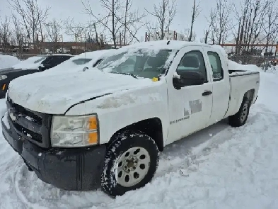 2008 Chevrolet Silverado 1500 4WD Work Truck 4dr Extended Cab 6. Image# 1