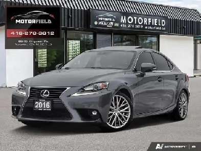 2016 Lexus IS 300 AWD Luxury Blindspot, Nav, Loaded Image# 1