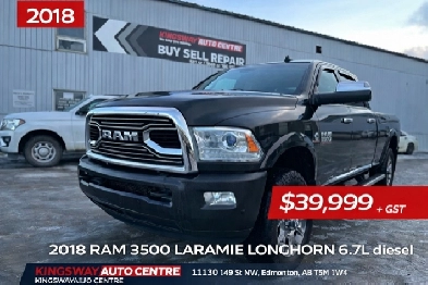 2018 RAM 3500 LARAMIE LONGHORN • HEAVY DUTY LUXURY TRUCK Image# 1