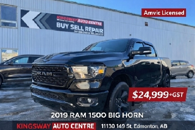 2019 RAM 1500 BIGHORN • 5.7L HEMI • 4X4 Image# 1