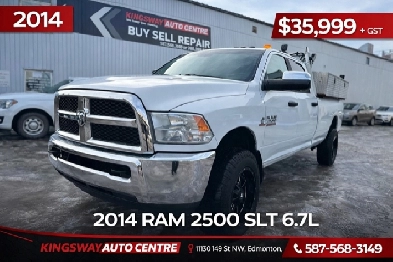 2014 RAM 2500 SLT • 6.7L Diesel • Crew Cab Image# 1