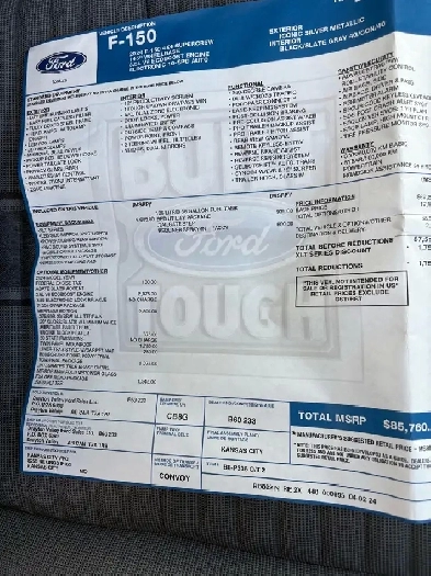 2024 Ford F150 Heritage Edition Image# 1