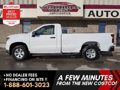 2024 Chevrolet Silverado 1500 , RARE REGULAR CAB , 8' BOX! | AS Image# 1