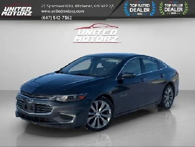 2016 Chevrolet Malibu Premier 2.0T~SAFETY CERTIFIED~ONE OWNER~ Image# 1