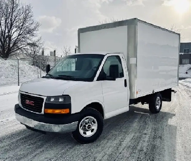 2013 GMC Savana 3500 Roue Simple Boîte de 12 Pieds Image# 1
