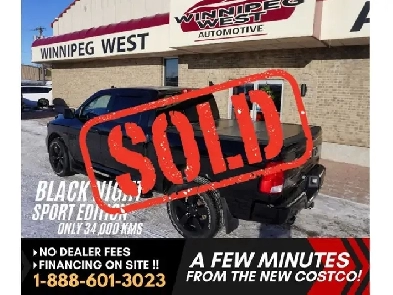 2023 Ram 1500 Classic SPORT BLACK NIGHT EDITION HEMI 4X4, LOADED Image# 1