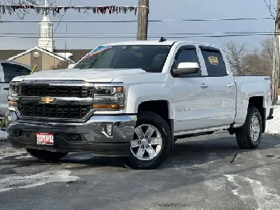 2017 CHEVROLET SILVERADO 1500 LT CREW CAB 4X4 5.3L V8 CERTIFIED Image# 1