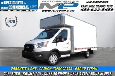 Ford Transit Cargo Van T-350 CUBE 14 PIEDS   DECK ROUE SIMPLE / Image# 1