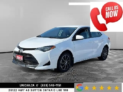 2018 Toyota Corolla LE No Accidents Low Kms Lane Keep Assist Fro Image# 1