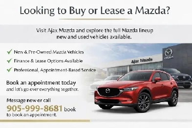 Looking to Buy or Lease a Mazda? | New & Pre-Owned Inventory Image# 1