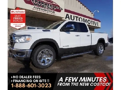 2019 Ram 1500 Big Horn 4x4 Quad Cab 6'4 Box LOADED, VERY CLEAN! Image# 1