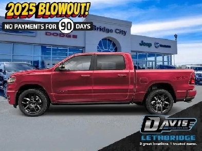 2025 RAM 1500 Sport Adaptive Cruise, Heated Seats and Wheel Image# 1