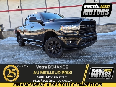 2020 Ram 2500 DIESEL / 4X4 / Night Edition / Big Horn 6.7L CUMMI Image# 1