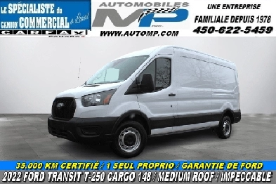 Ford Transit Cargo Van T-250 CARGO TOIT MOYEN 148 / 35.000 KM CE Image# 1