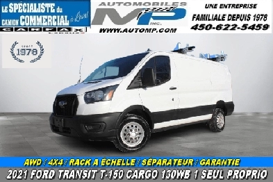 Ford Transit Cargo Van T-150 CARGO AWD /4X4 130WB / RACK A ECHEL Image# 1