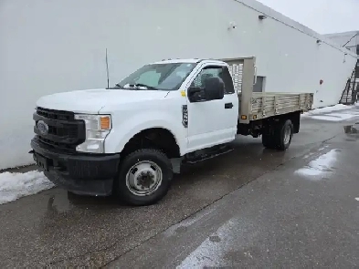 2021 Ford Super Duty F-350 DRW 4WD REGULAR CAB-12.5 FT FLAT DECK Image# 1