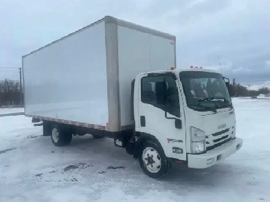 2021 Isuzu NPR-HD 20ft cube van Image# 1
