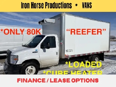 2023 Ford E-Series Cutaway 15' REEFER /HEATER, RAMP  LOADED! Image# 1