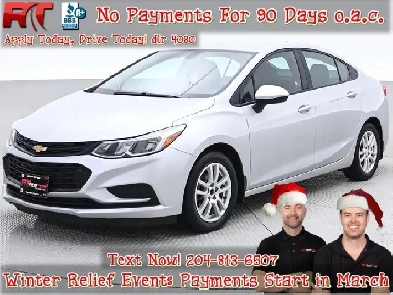 2017 Chevrolet Cruze LS - Apple CarPlay / Android Auto, Backup C Image# 1