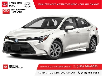 2025 Toyota Corolla Hybrid LE PUSH BUTTON START / HEATED SEAT... Image# 1