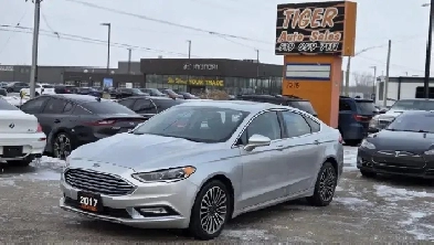 2017 Ford Fusion SE, LEATHER, NAVI, ONLY 83,000KMS, CERTIFIED Image# 1